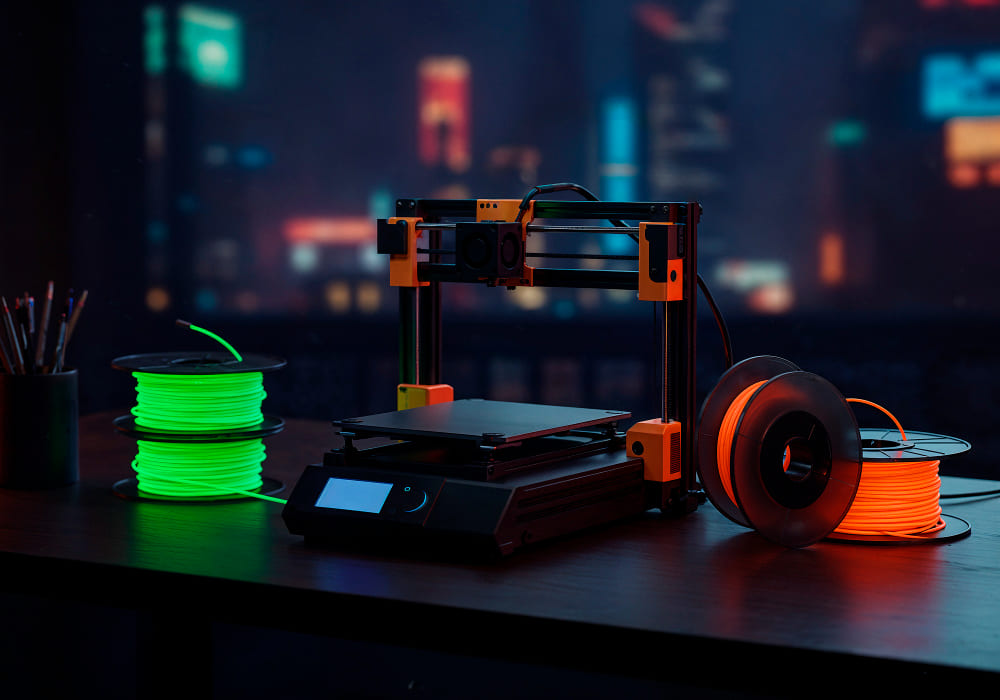 PLA+ - 3D Filament 1.75mm, 1kg, White